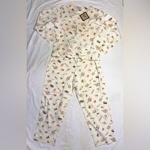 ANNE LEWIN Turkish Cotton Pajama Set Sweet Treat Print